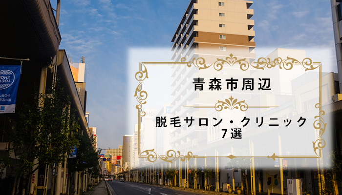 青森市の医療脱毛サロン・クリニックおすすめ7選 | 全身脱毛が安い人気店【2022年／青森県】